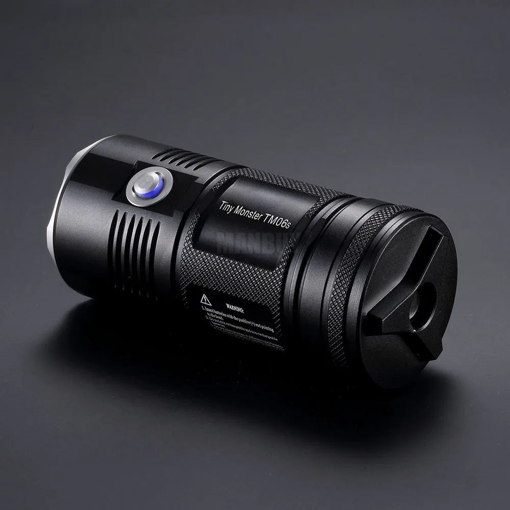 NITECORE TM06S поисковый фонарик CREE XML2 U3 светодиодный 4000 лм дальность луча 359 м высокий светильник фонарь+ 4x18650 батареи