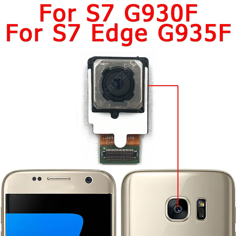 Модуль камеры для Samsung Galaxy S7 Edge G930F G935F запасные части передней и задней