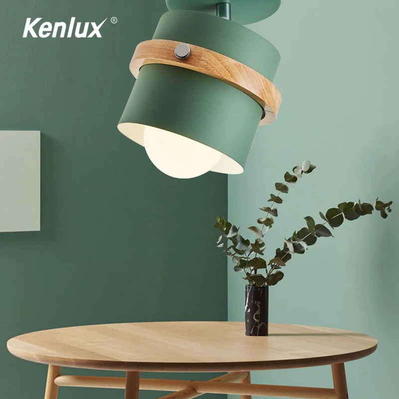 Светодиодный потолочный светильник деревянный 5 Вт|Комнатные настенные LED -лампы|