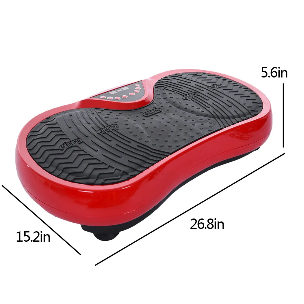 

Vibration Plate Exercise Machine Whole Body Workout Vibration Fitness Platform Training Equipment for Home Weight Loss & Toning