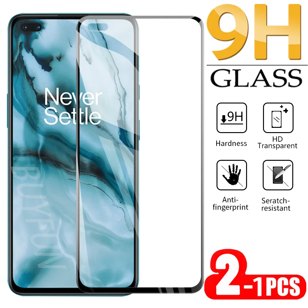 1-2 шт. 9H защита экрана из закаленного стекла для Oneplus Nord OnePlus 6 Защитное стекло One plus