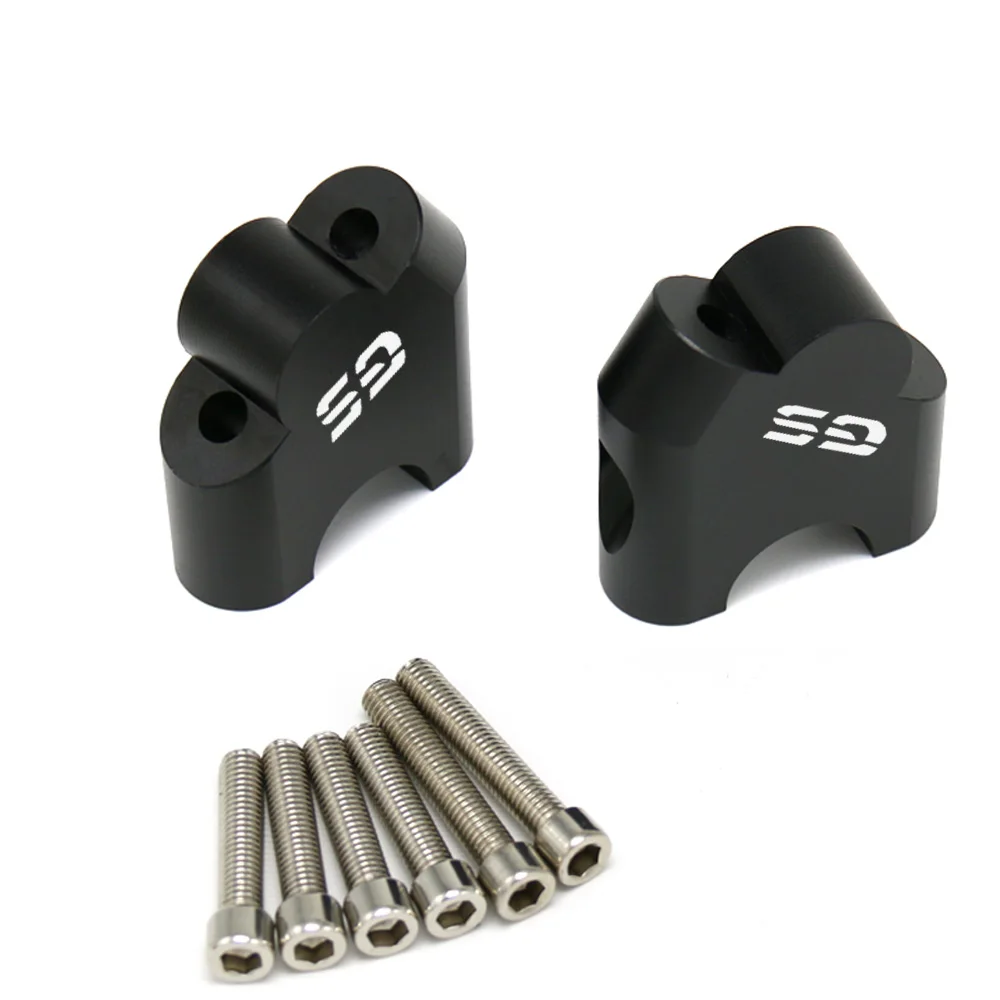 

For BMW F800GS 2009-2018 F800 GS Motorcycle Handlebar Risers Handle Bar Riser Clamp Extend Adapter Mount