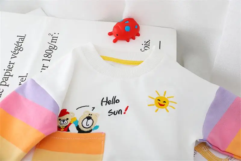 Комплекты одежды для мальчиков и девочек 2020 весенняя одежда малышей детский