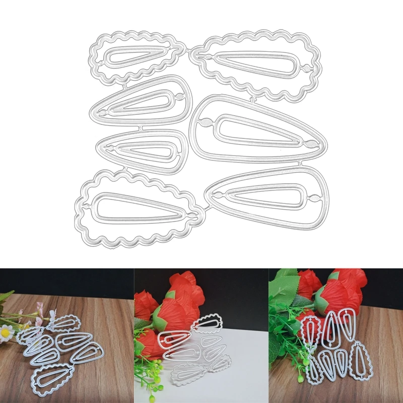 

Hairpin Metal Cutting Dies Stencil Scrapbooking DIY Album Stamp Paper Embossing R9JC