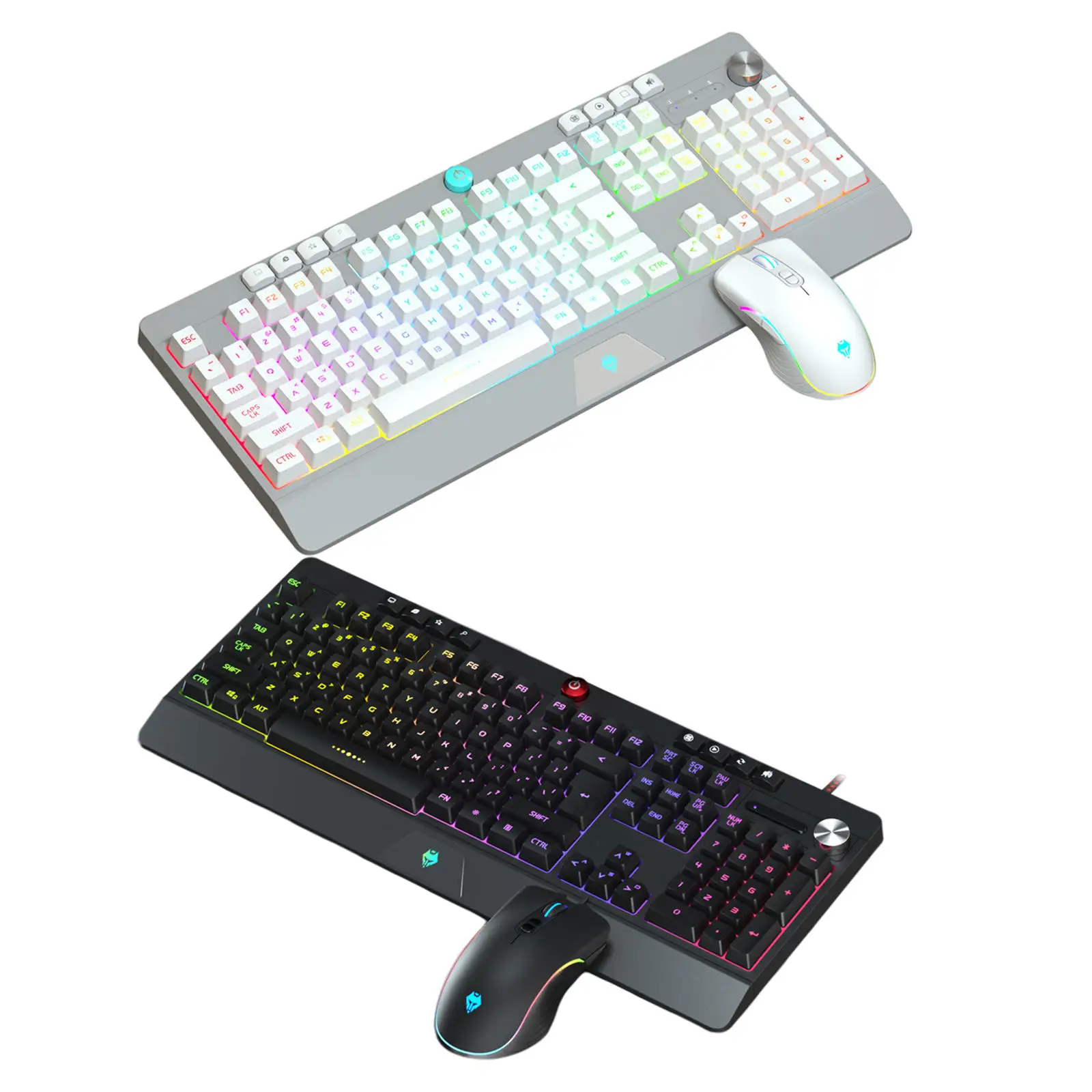

Набор для игровой клавиатуры и мыши, механическая клавиатура RGB, клавиатура и мышь для геймеров, для ноутбуков Win2000/Winxp Vista, компьютеров и ПК