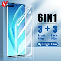 6in1 not glass screen protector for honor 60 50 30 pro 30i 10i 9x 8x hydrogel film for honor x30 x10 max 10 20 50 lite soft film