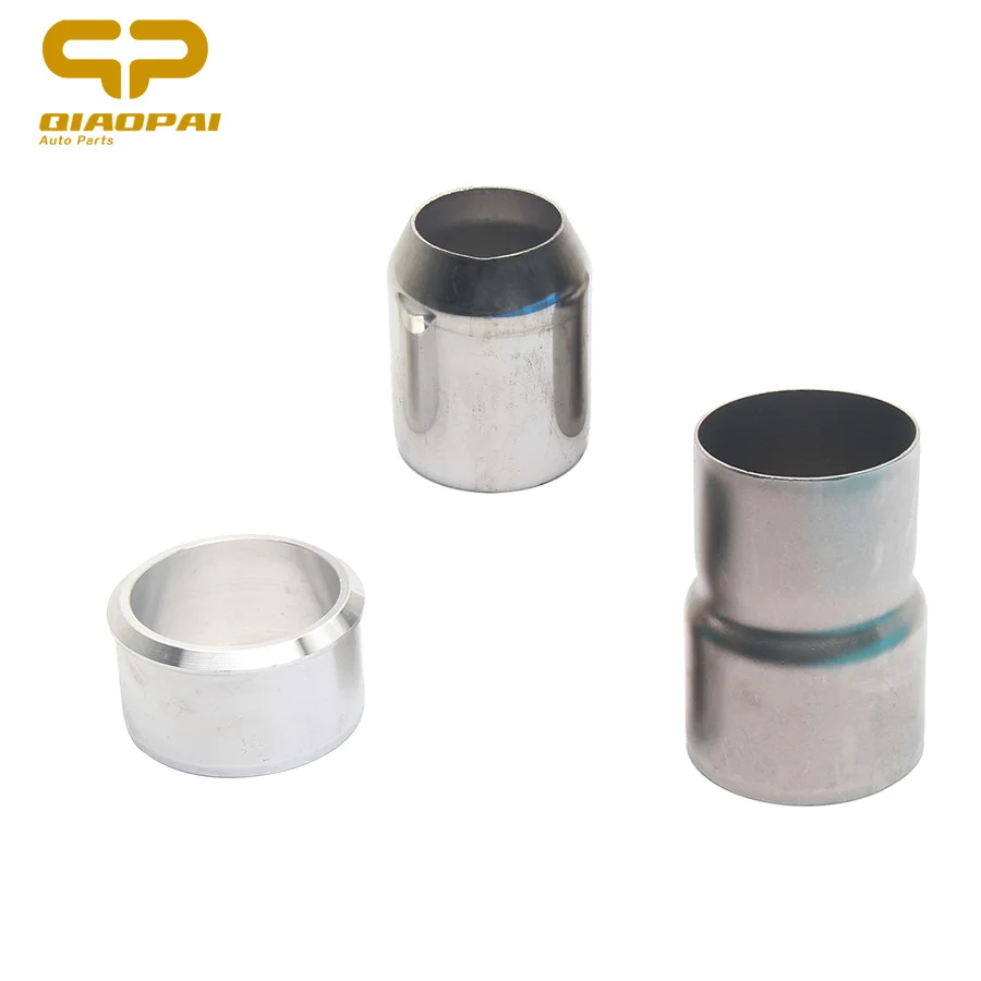 

Motorcycle Exhaust Adapters Muffler 36-51MM 51-60MM 46-60MM Slip on Steel Middle Tube Link Connect Pipe