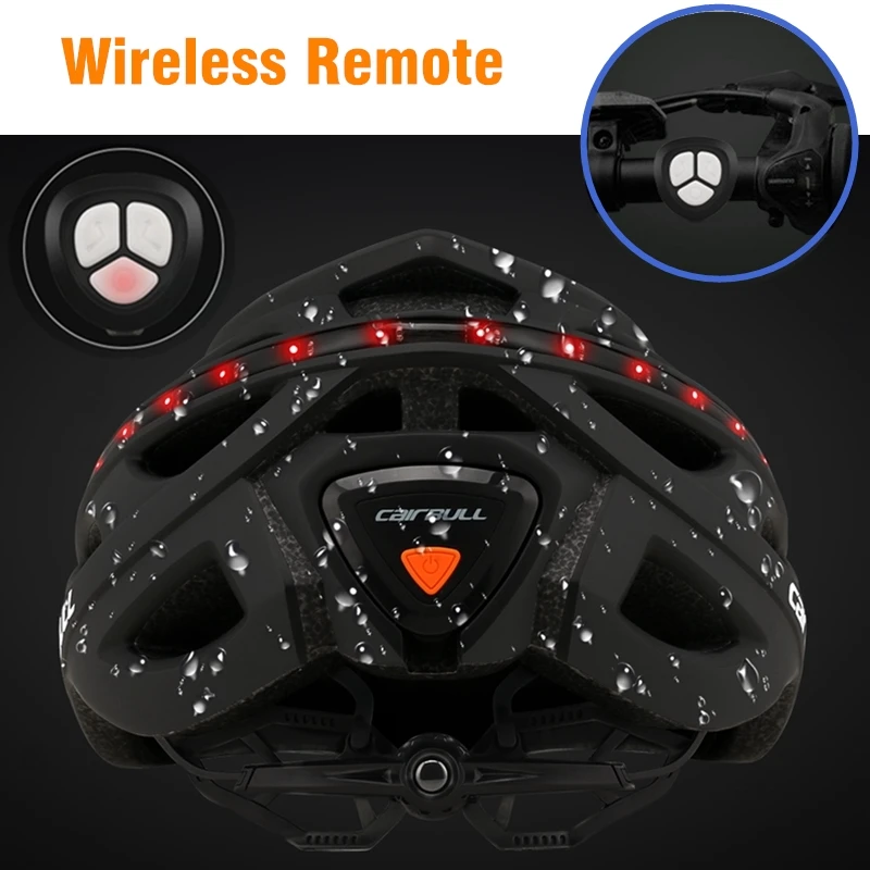 Cairbull Новый умный Bluetooth велосипедный шлем с подсветкой безопасный дорожный горный