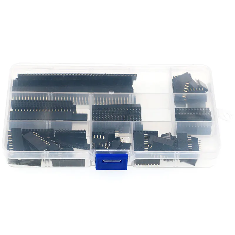 

120pcs 4Pin-40Pin 2.54mm Pitch Straight Single Row PCB Board Female Pin Header Socket