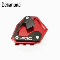 motorcycle side stand extension pad kickstand enlarger support extension plate for honda africa twin crf1000l 2016 2019 2017
