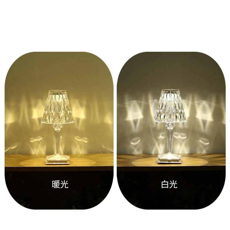 

Battery Contact Sensor Desk Lamp USB Bar Light Decor Restaurant Table Lamp Home Decoration Romantic Night Light Bed Lamp