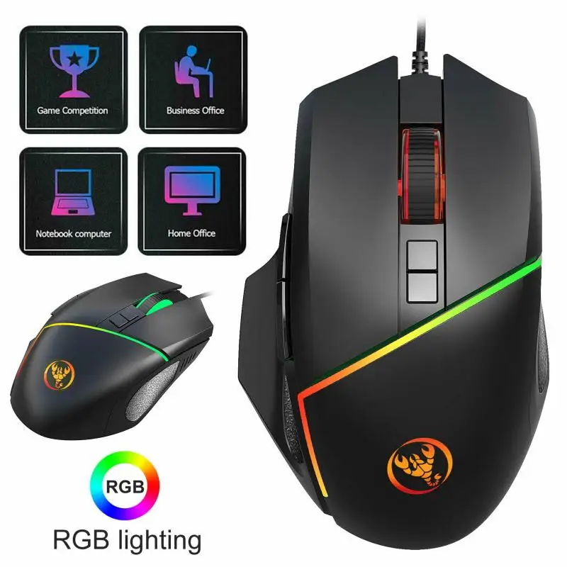 Игровая клавиатура с одной рукой набор комбо для мыши RGB светодиодный комплект