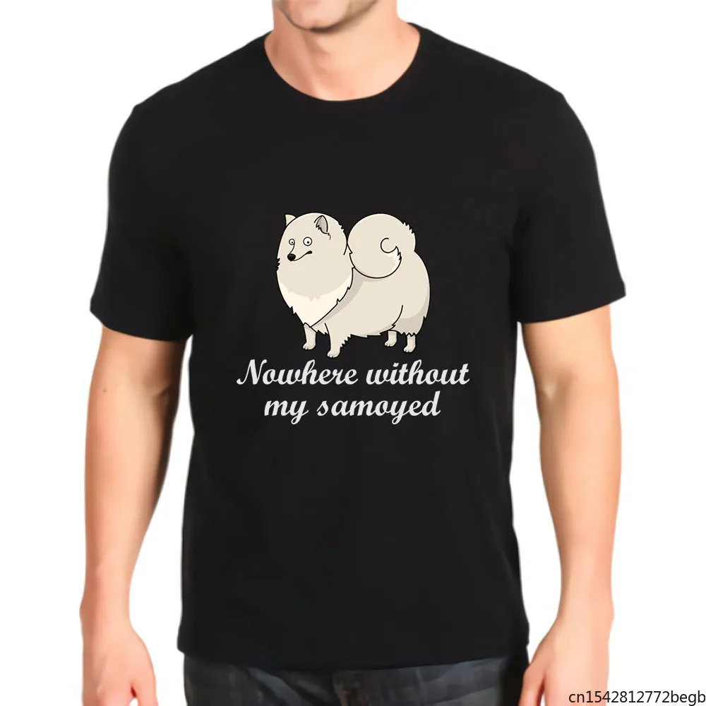 

Nowhere Without My Samoyed Men's T Shirt