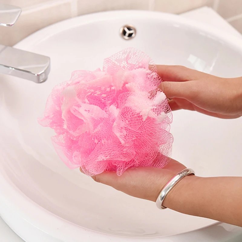 

Random Color Colored Bath Balls Bath Towels Bathroom Rich Foam Cleaning Supplies Household Bath Tools