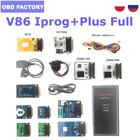 Новый V86 IPROG + Plus SN поддержка IMMO + сброс подушки безопасности Замена Carprog Tango Iprog + Plus 777 ECU Программатор 10 адаптер