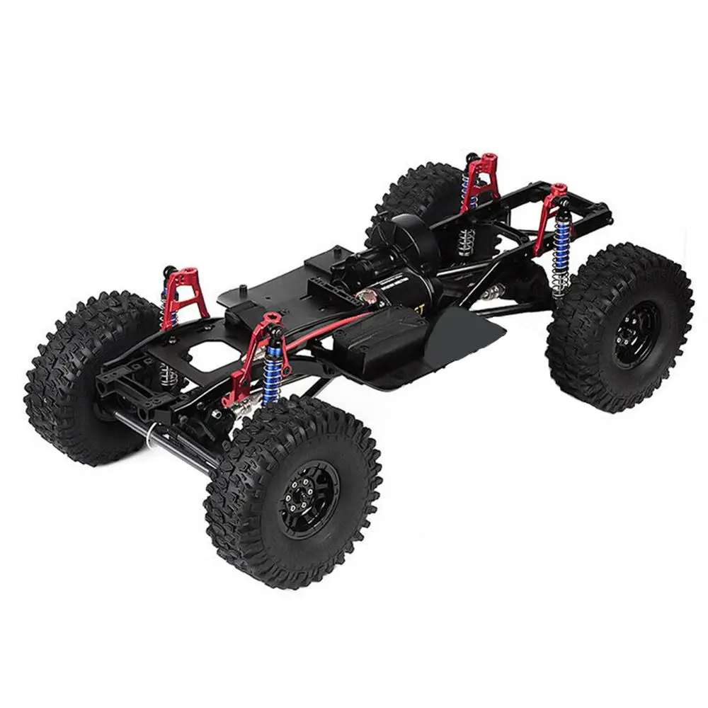 

RCTOYFUN 4pcs Red Aluminum Front Rear Shock Damper Tower Mount Hoops Kits for AXIAL SCX10 II 90046 90047 1:10 RC Car Truck