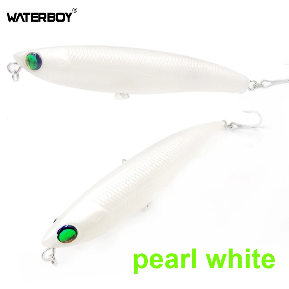 WATERBOY Hard Pencil Lure 11cm 20g Artificial Topwater Stickbait Fish Bait Fishing Lures Bait images - 6