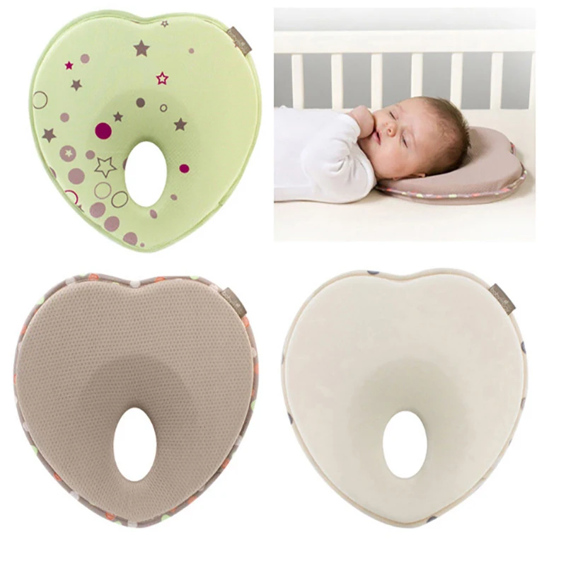 

Infant head support kids shaped rest sleep positioner anti roll cushion nursing baby pillow to prevent flat