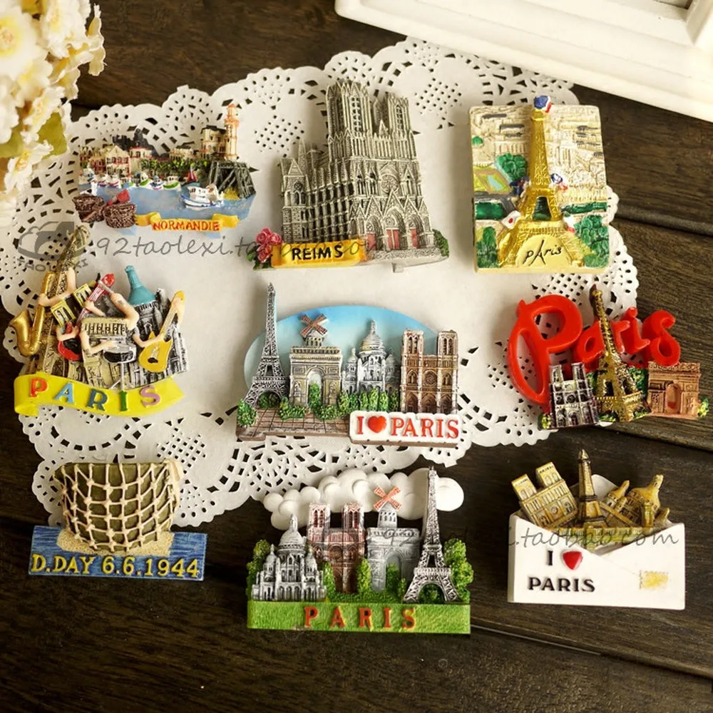 BABELEMI Франция Париж Нормандия селвия Орлеан Нэнси приятный магнит на холодильник