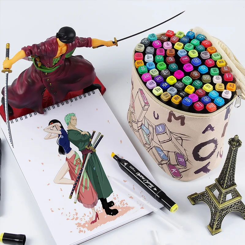 Для выведения токсинов 40 шт сенсорный маркеры алкоголь жирный двойная щетка