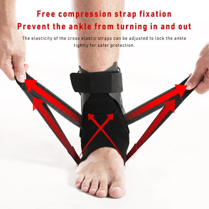 

Ankle Braces Bandage Ankle Protectors Supports Guard Foot Orthosis Stabilizer Straps Sports Safety Adjustable Compression