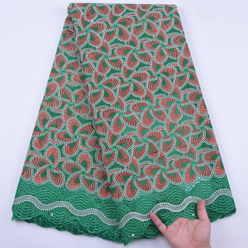 Красное вино Высокое качество вуаль кружевная ткань Африканский Чистый хлопок