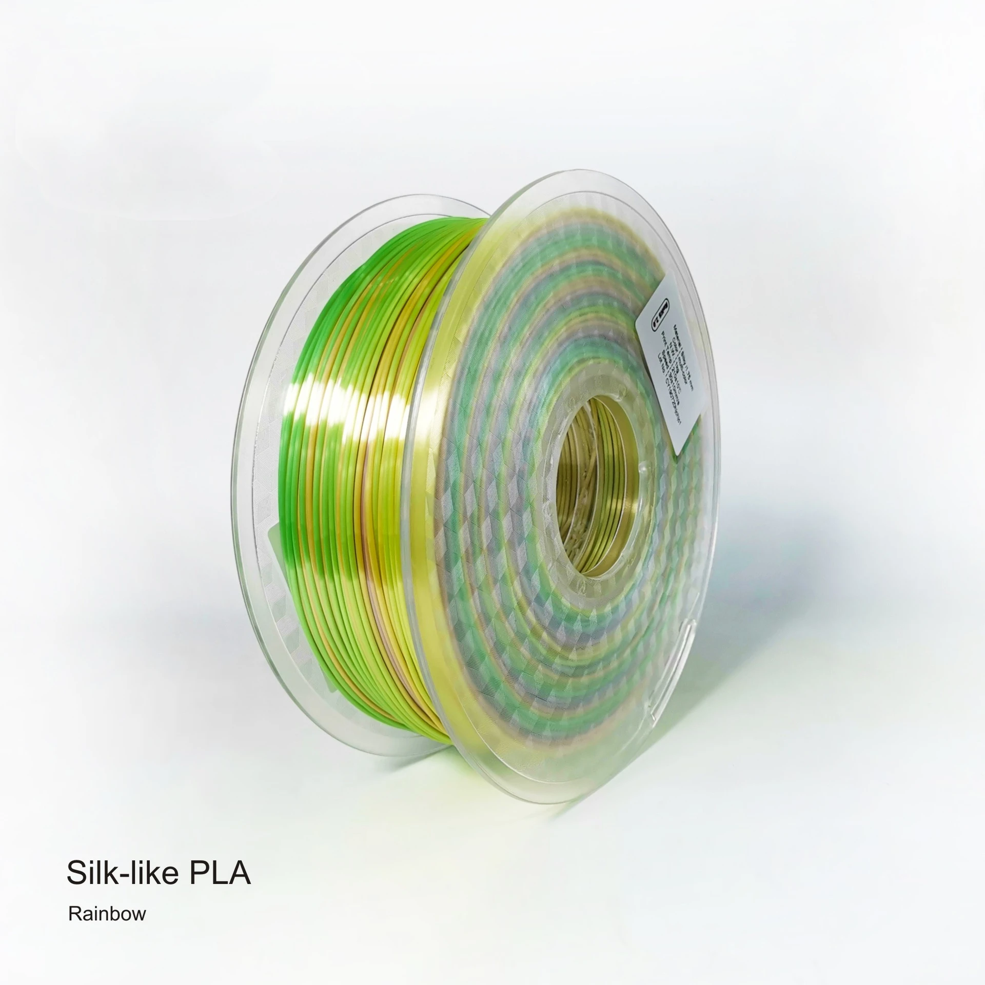 PLA Rainbow Silk like  3D Printer Filament 1.75mm 1kg Gradients A plate of multicolor Color mixing For Printing best sellers