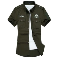 m 6xl short sleeved shirt loose oversized oversized armband lapel military jacket s outdoor casual summer men