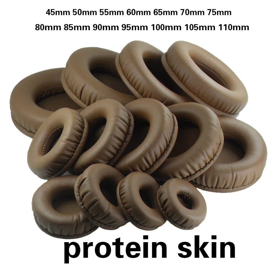 

Replacement Earpads 45 55 60 70 80 85 90 100 105 110 MM Protein Memory Foam Ear Pads Cushion for Sony Razer Genera Headphone
