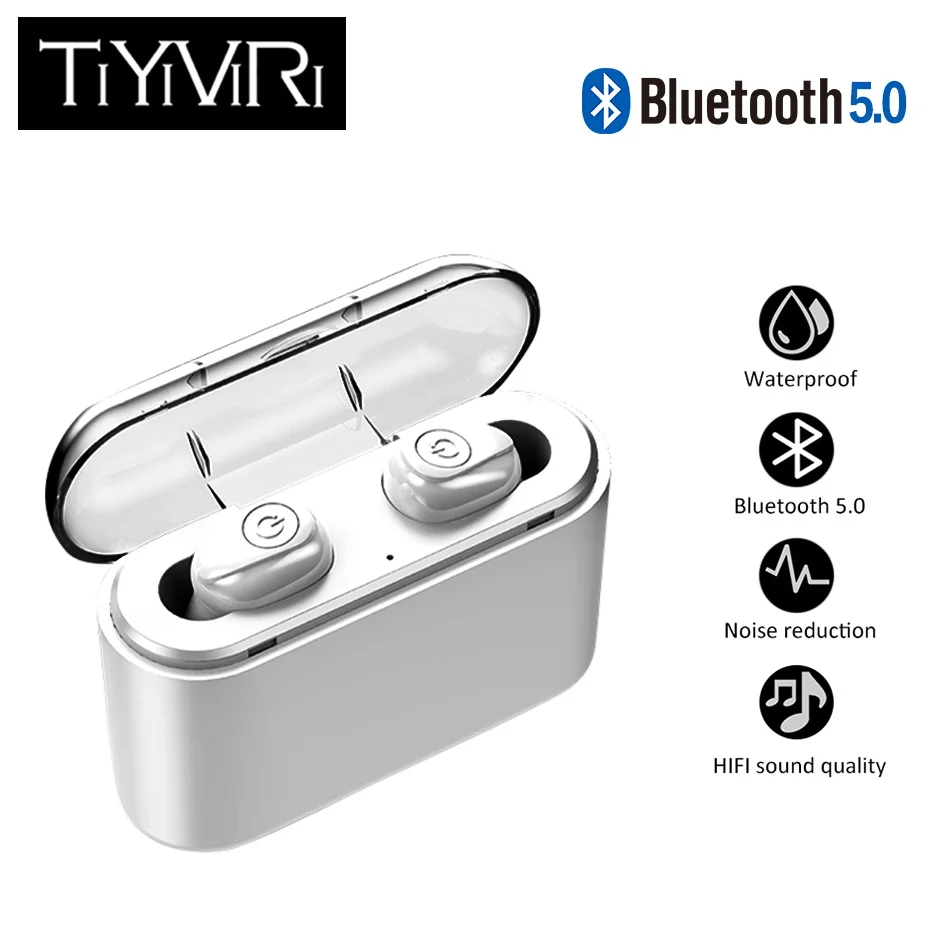 X8 tws беспроводные Bluetooth наушники 5D бинауральные стерео портативные гарнитуры V5.0 с