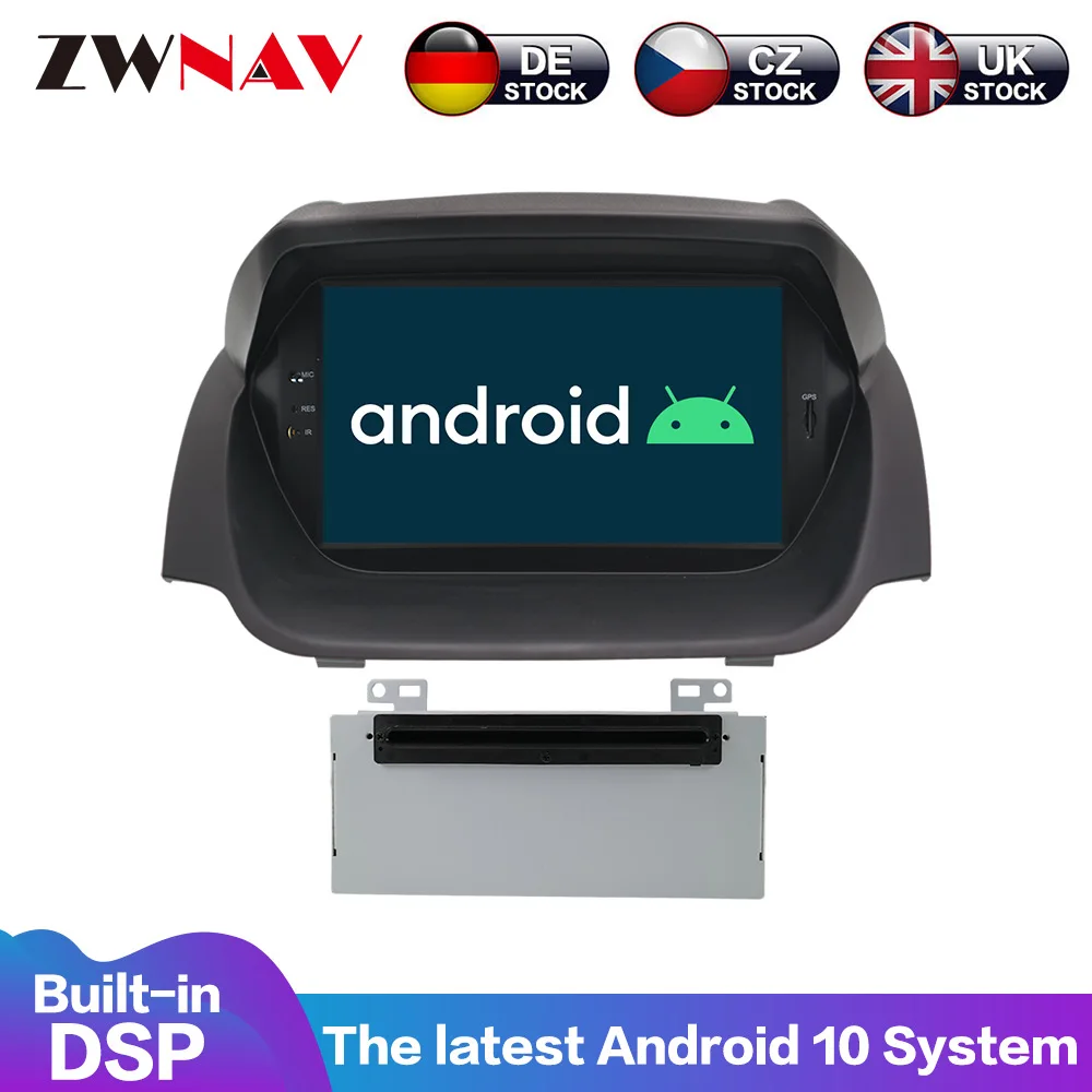 Android 10 4G + 64 Гб DSP Carplay IPS экран для Ford Fiesta 2013 2014 2015 2016 2017 Радио стерео Мультимедийный