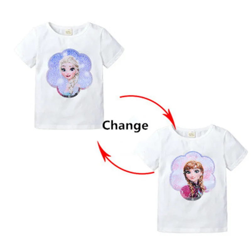 Новинка летняя одежда для маленьких девочек футболка рубашки с короткими