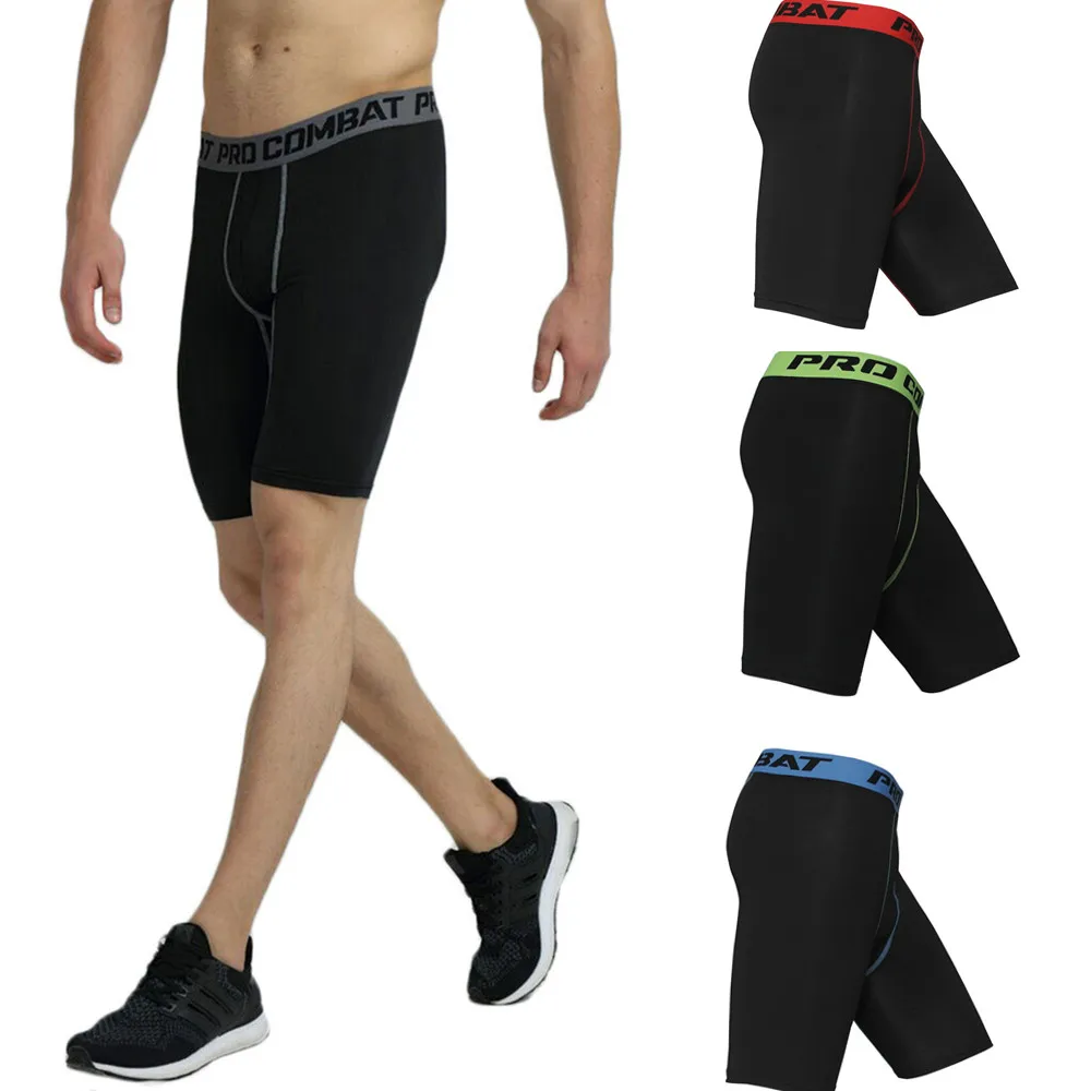 

Men's Shorts Sports Gym Compression Fitness Jogger Running short pants Tights Slim Clothes