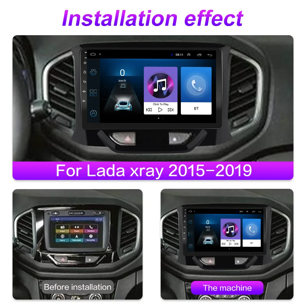 Автомагнитола 2 din мультимедийный видеоплеер для LADA Xray X ray 2015 8 1 2016 2017 2018