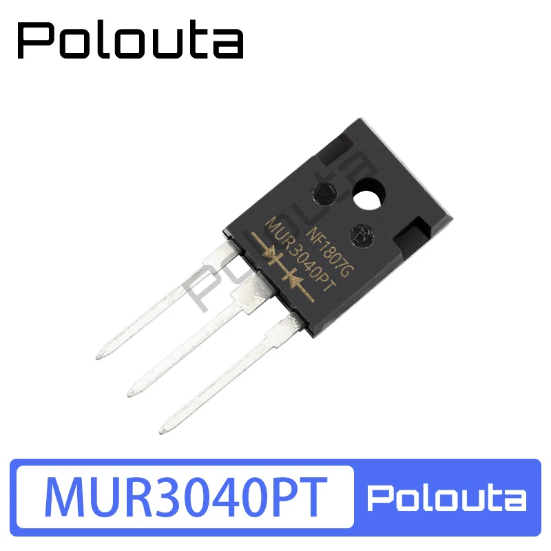 

10 Pcs/Set Polouta MUR3040PT TO-218AC Ultra-fast Rectifier DIY Acoustic Components Kits Arduino Nano Integrated Circuit