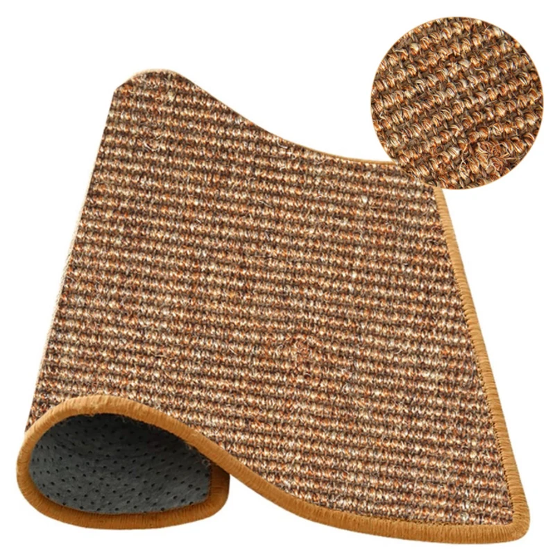 

Cat Scratching Pad Natural Sisal Anti-Slip Mat Cat Scratching Sleeping Pad For Protecting Furniture Legs Carpets Sofa Protector