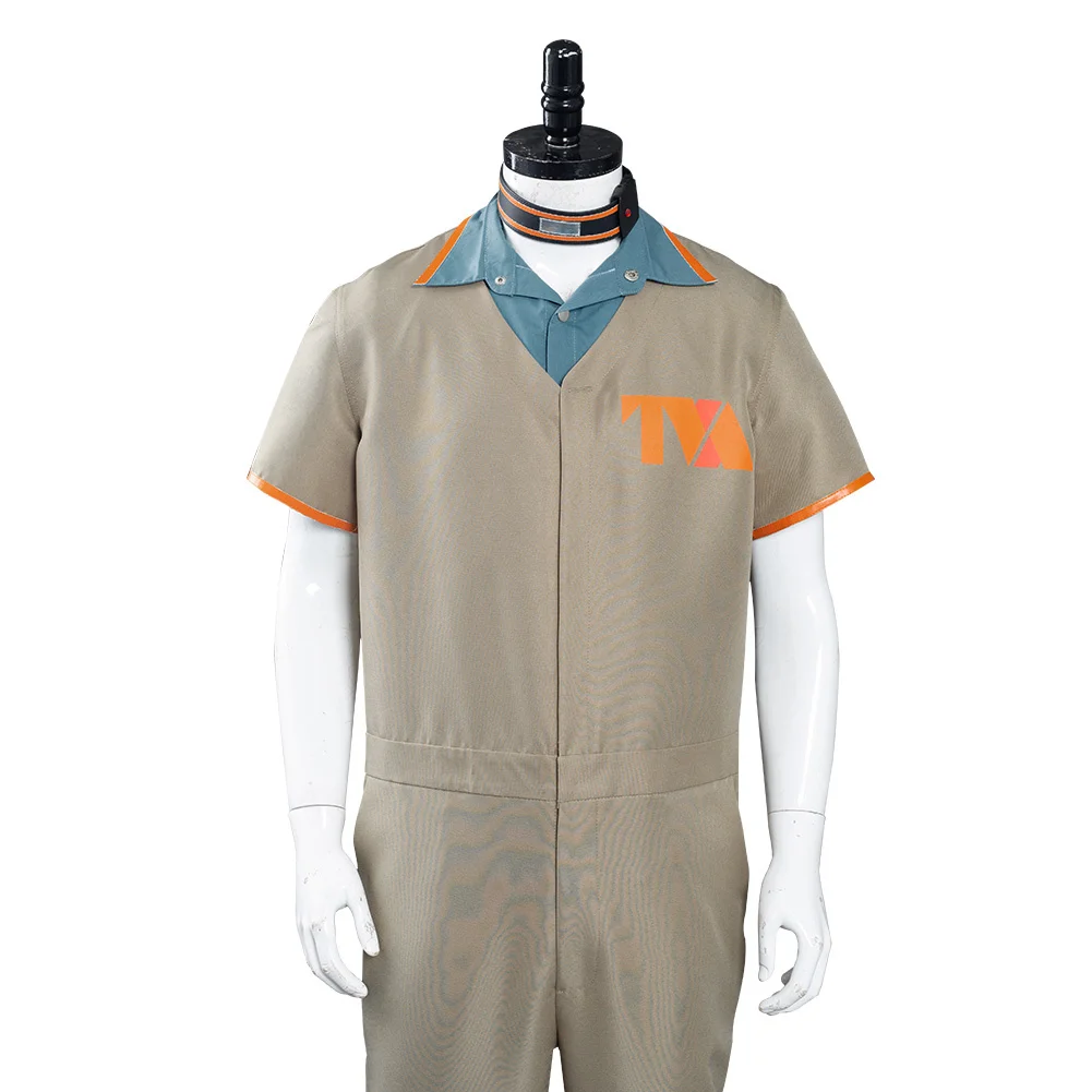 

Prisoner Prison uniform Halloween Carnival Suit Loki Cosplay Costume Outfits