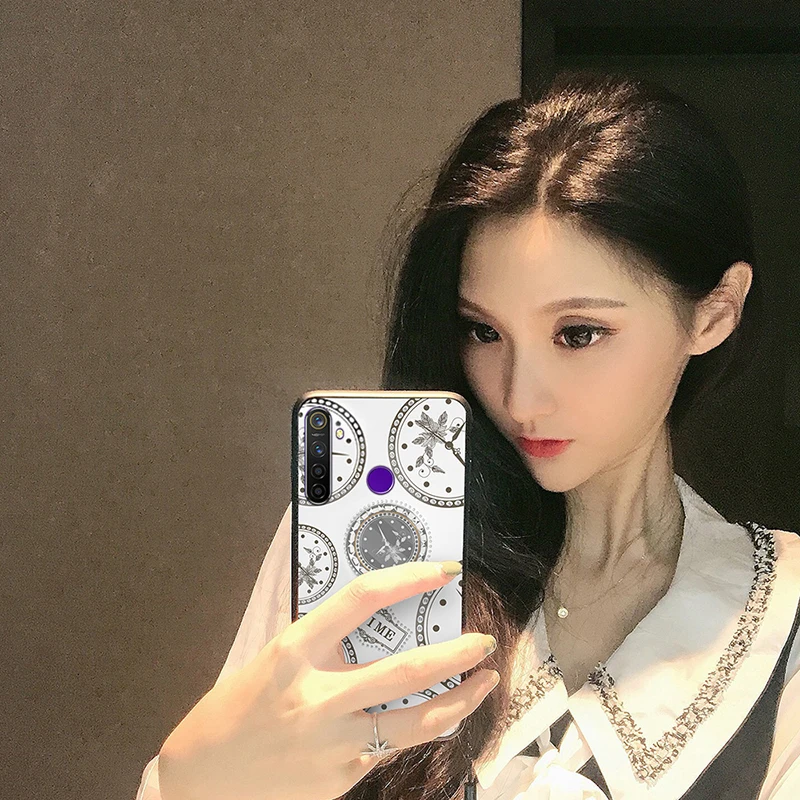 Блестящий Магнитный силиконовый чехол для телефона oppo Reno ace 2 z 2z reno2 renoz Realme X XT X2 pro