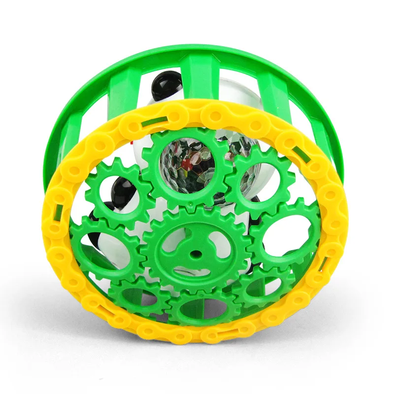 Новинка электрические игрушки танцы вращающаяся вспышка освещение со