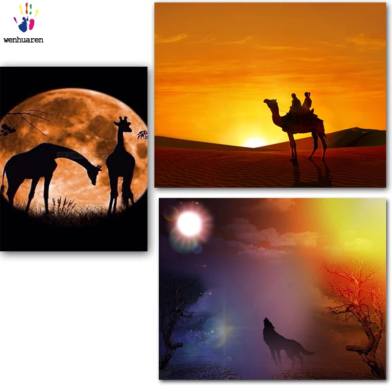 DIY картинки для раскраски по номерам с цветами подвесной светильник живопись