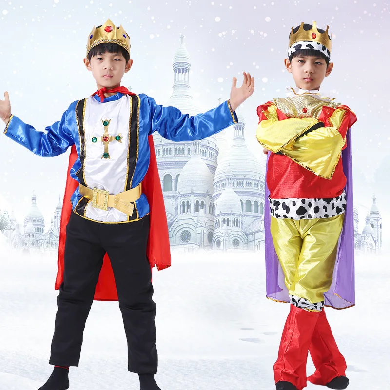 Детский костюм для косплея на Хэллоуин Костюм Принца детей Рождественский