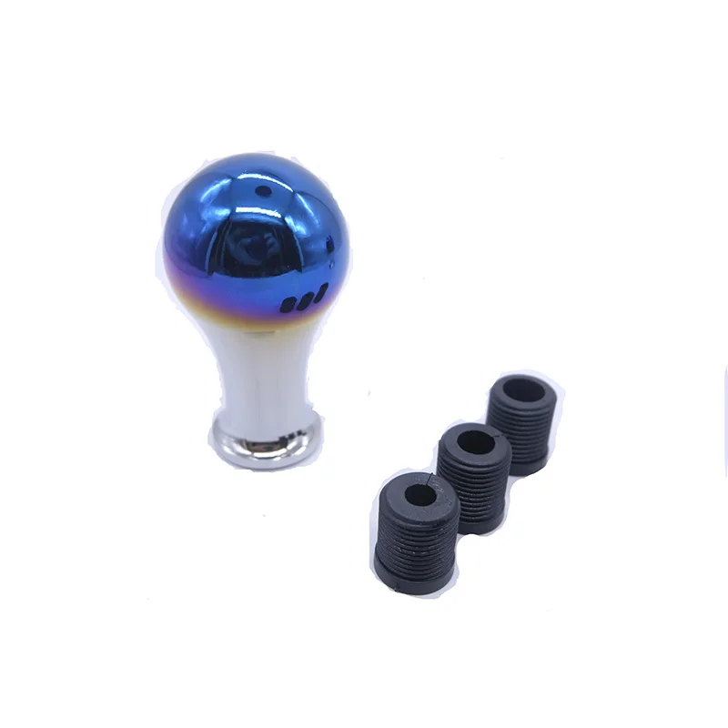 SPSLD ручка переключения передач алюминиевая запеченная синяя Универсальная