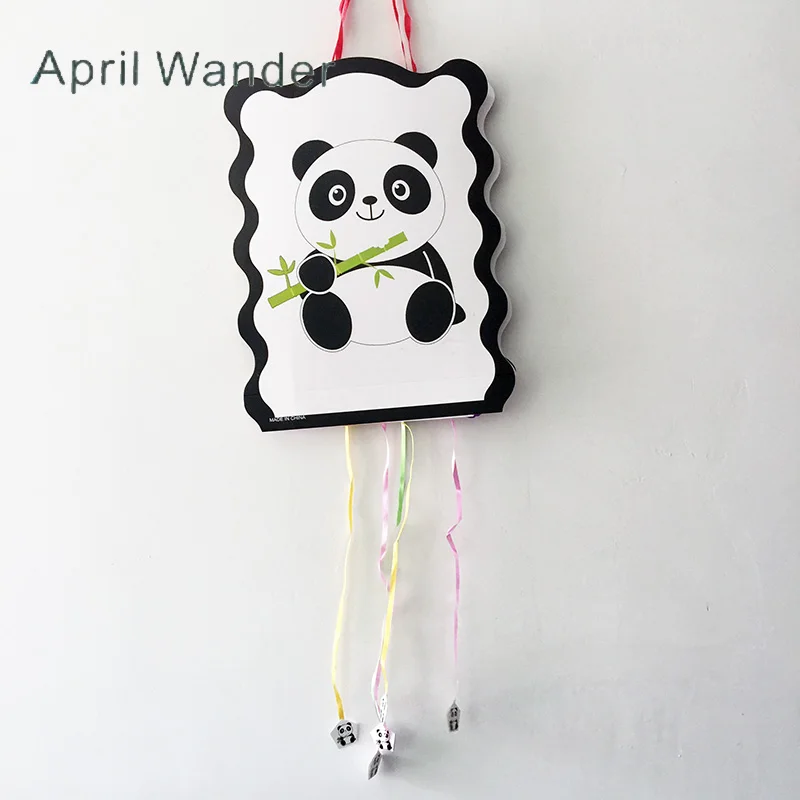 Прекрасный Жираф pinata Фламинго Партия Бумажная Складная пиньята для счастливого