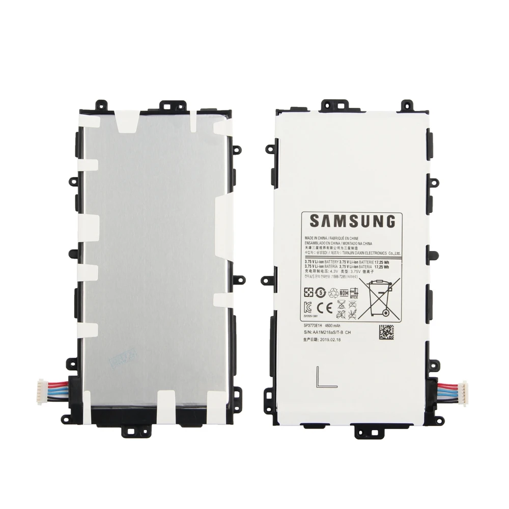 Оригинальный ПК аккумулятор SP3770E1H для Samsung Galaxy Note 8 0 4600 N5110 N5120 мАч планшет с