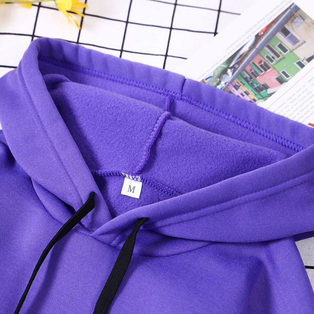 

Support Street Cats Cute Female Hoodie Hip Hop Casual Hooded Comfort Fleece Splicing Streetwear Spring Trendy Woman Hoody 2021