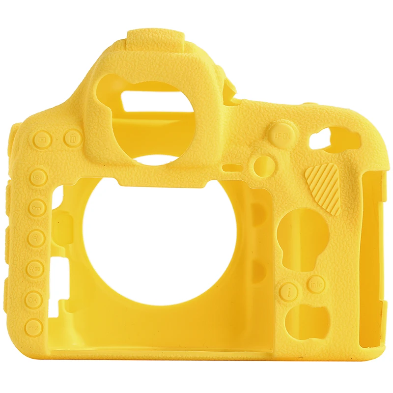for Nikon D850 Для Nikon мягкий силиконовый Камера Корпус чехол кожи Камера сумка Защитная Крышка для Nikon D4 D4S D5 D500 D800 D810 D810a D850 D7500 - Цвет: for Nikon D850