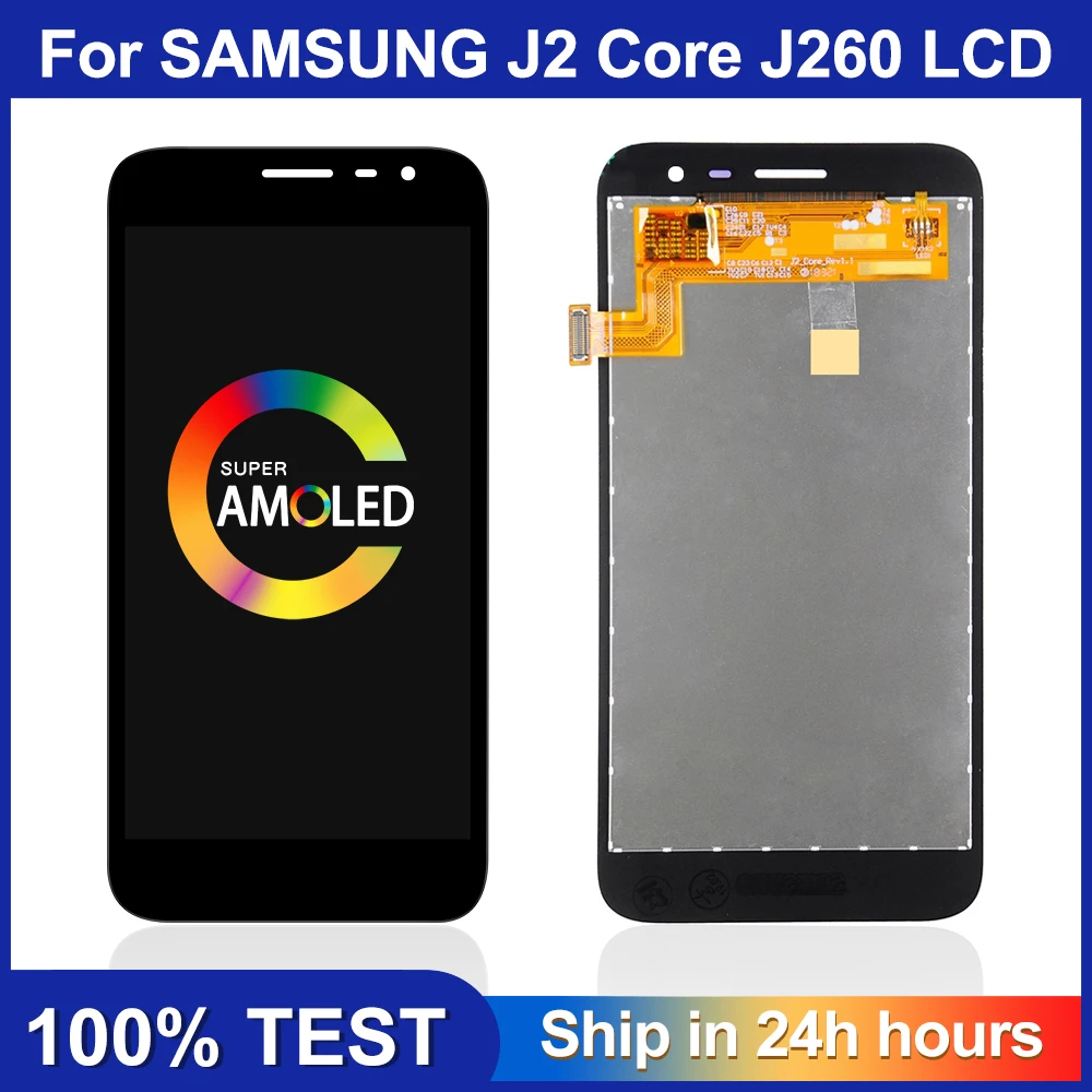 10 шт./лот для Samsung Galaxy J2 Core J260 ЖК дисплей сенсорный экран дигитайзер в сборе Замена