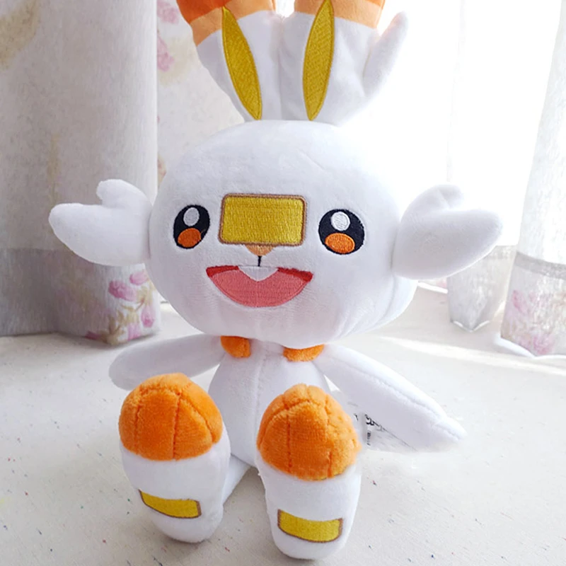TOMY оригинальная плюшевая игрушка в виде меча и щита gosanke Grookey Scorbunny Sobble мягкая