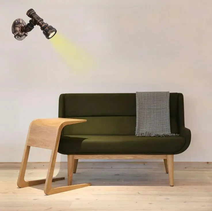 Американский стиль ретро Ностальгический настенный светильник креативный