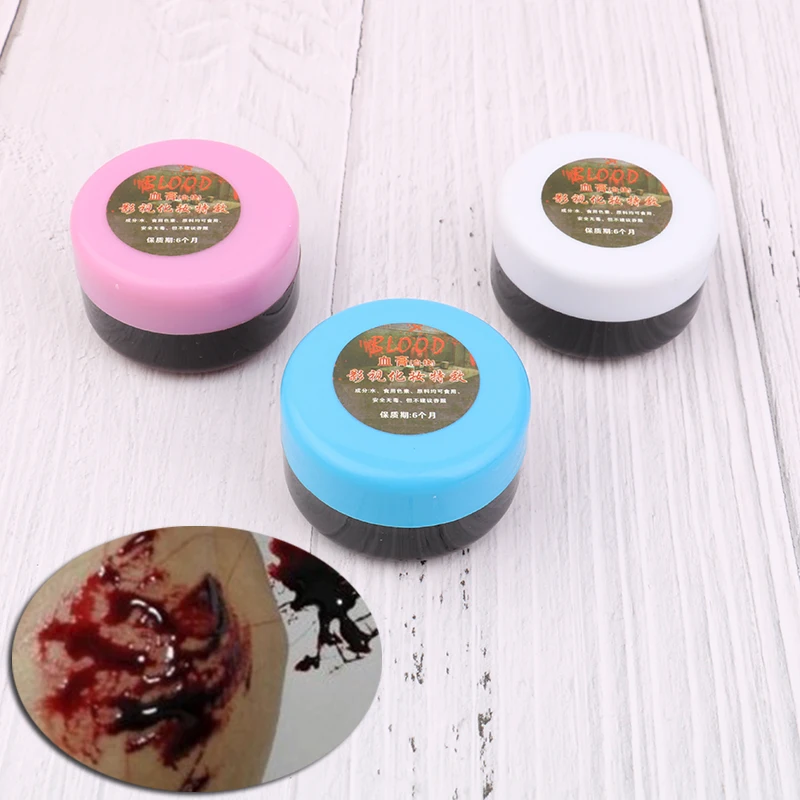 1 шт. 30 г Косплей Макияж Хэллоуин костюм для вечерние НКИ искусственная съедобная